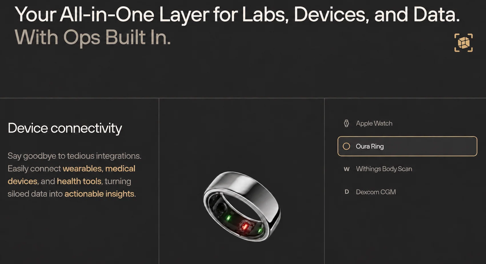Devices that connect alongside GetClear.