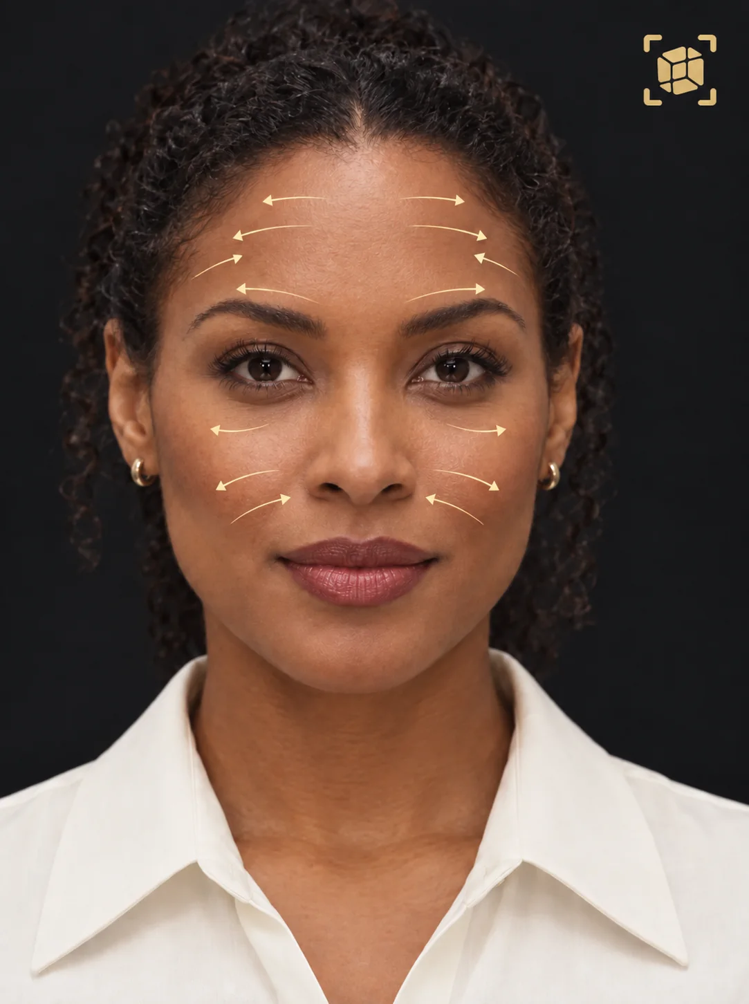 Micro movement detection across the face.